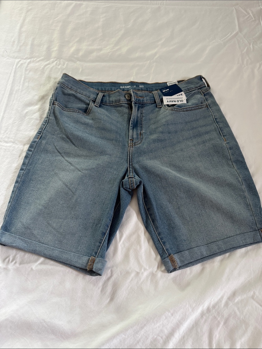 Old Navy Men’s Light Wash Denim Jean Shorts